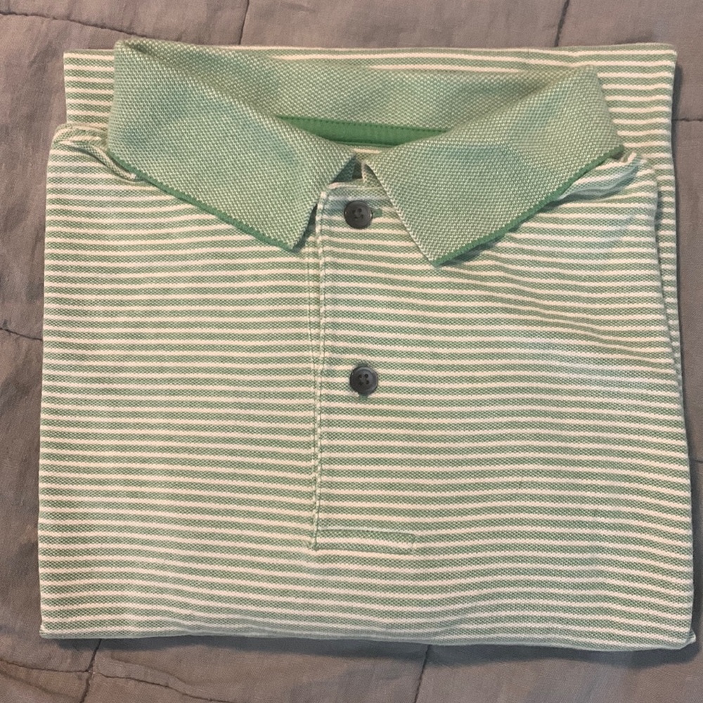 Jos. A. Bank stays cool striped polo